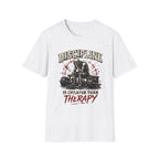 Discipline Is Cheaper Than Therapy — Skeleton Gym T-Shirt