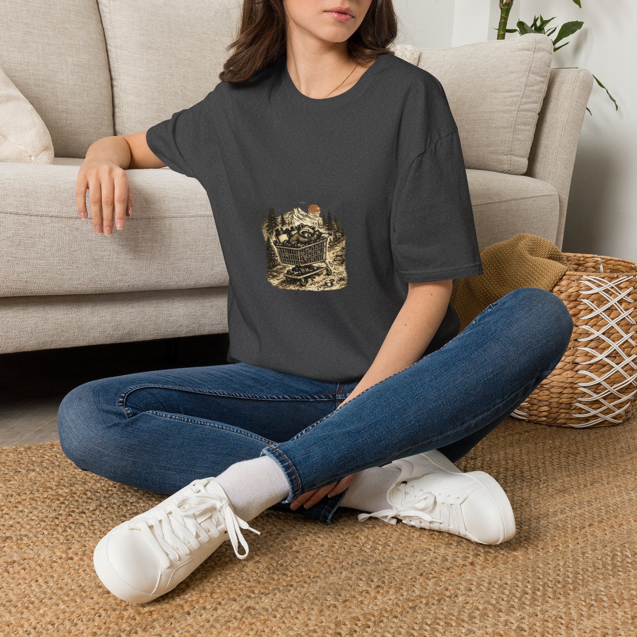 Supplement Bandit — Funny Raccoon Pre-Workout Gym T-Shirt