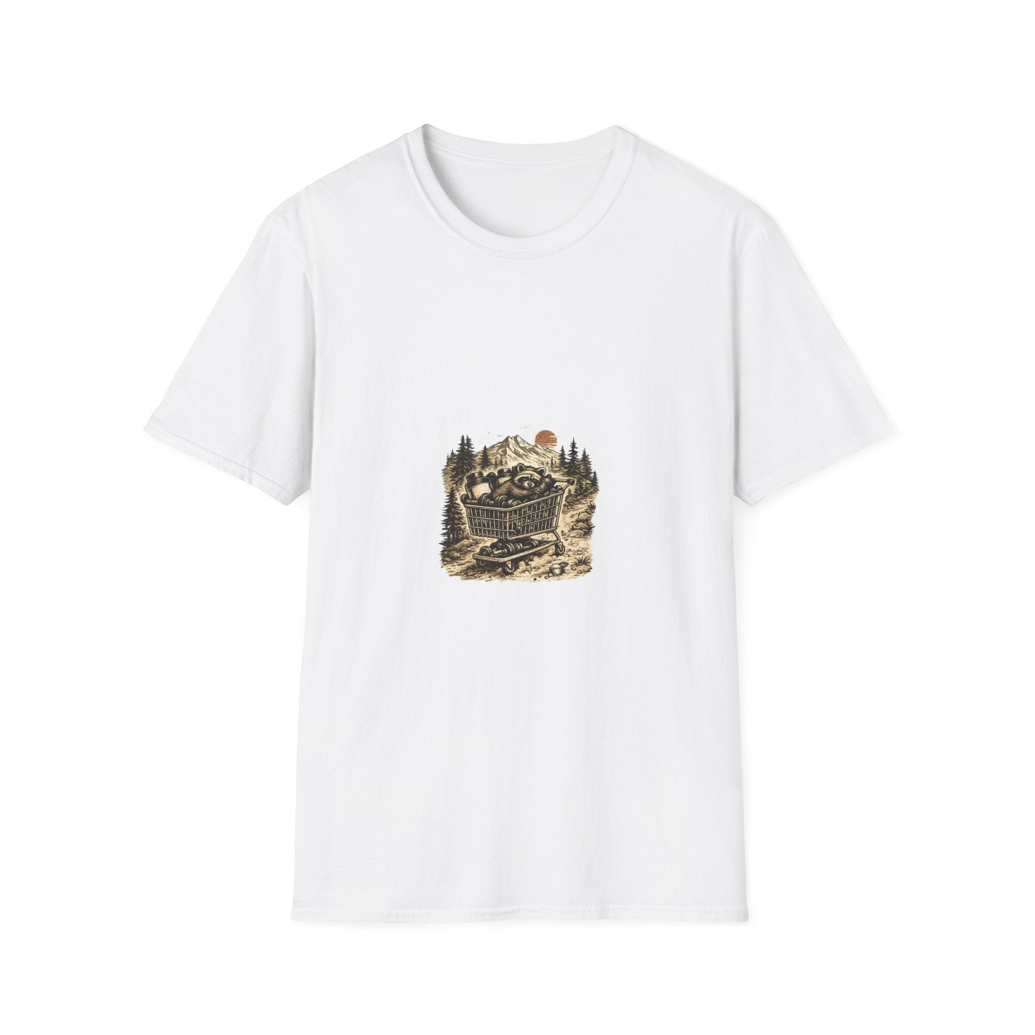 Supplement Bandit — Funny Raccoon Pre-Workout Gym T-Shirt