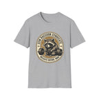 Gym Raccoon Syndicate — Weights Before War Gym T-Shirt
