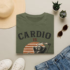 Cardio Is Canceled — Funny Grim Reaper Gym T-Shirt