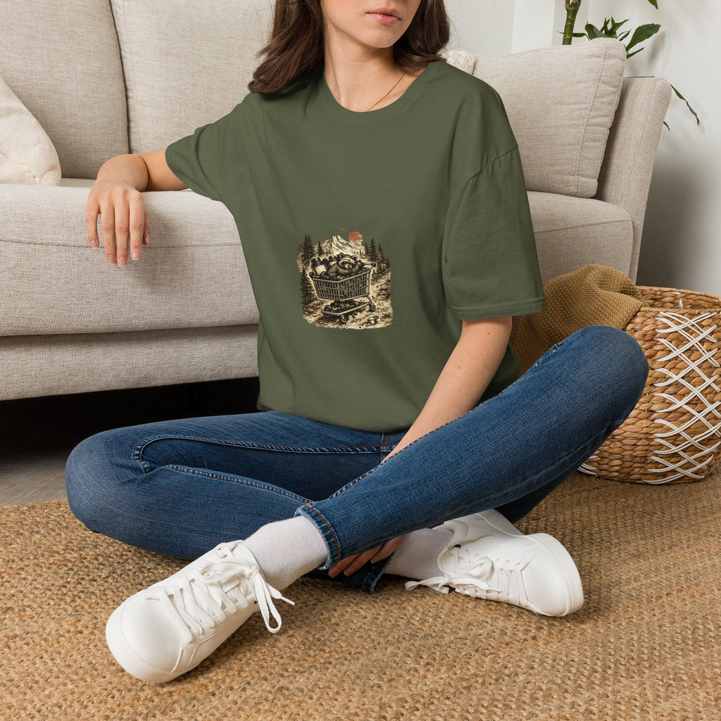 Supplement Bandit — Funny Raccoon Pre-Workout Gym T-Shirt