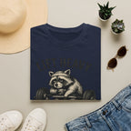Lift Heavy, Sleep Hard, Repeat — Funny Raccoon Gym T-Shirt