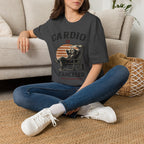 Cardio Is Canceled — Funny Grim Reaper Gym T-Shirt