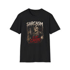 Sarcasm Is My Cardio — Funny Skeleton Gym T-Shirt