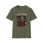 Sarcasm Is My Cardio — Funny Skeleton Gym T-Shirt