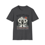 Discipline Is Carrying What Motivation Can't — Gym T-Shirt